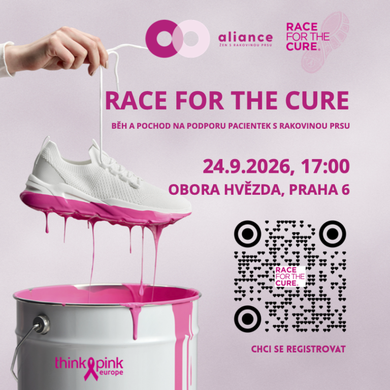 Plakát Race for the Cure 2026 – 24. 9. 2026, 17:00, Obora Hvězda, Praha 6